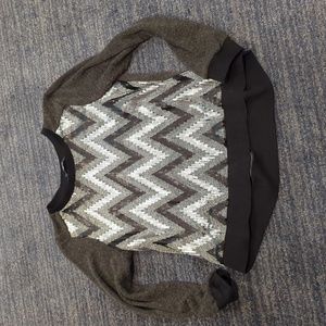 Sequin sweater